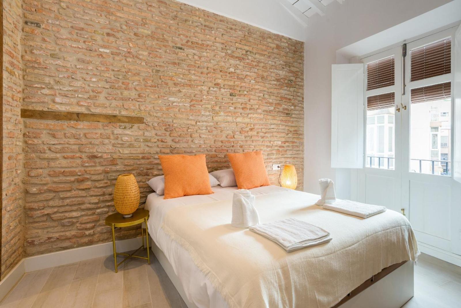 Te1A-El Teatro Brick Wall Suite Prime Location Málaga Exterior foto